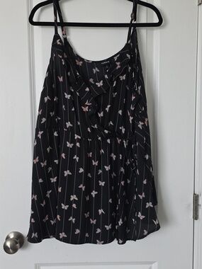 Torrid Butterfly Double Layer Cami Size 3x